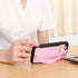 TOOVREN iPhone SE/7/8 Case, Pink Leather Wallet with Card Holder, Kickstand, Neck Strap, Adjustable Hand Strap, Wireless Charging Compatible...